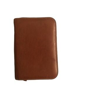 Ghurka brown leather vintage folio rare